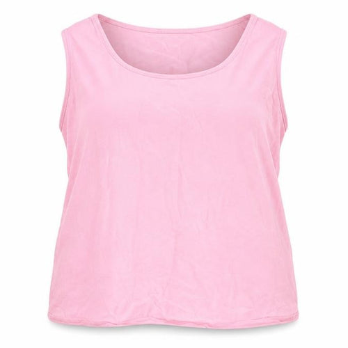 Berkertex Womens Pink Viscose Camisole Blouse Size 18 Round Neck