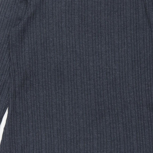 Marks and Spencer Womens Blue Polyester Shift Size 12 Round Neck Pullover