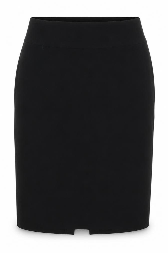 River Island Womens Black Polyester Straight & Pencil Skirt Size 10 Zip