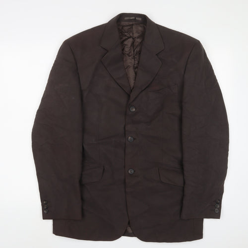 Principles Mens Grey Modal Jacket Suit Jacket Size 38 Regular