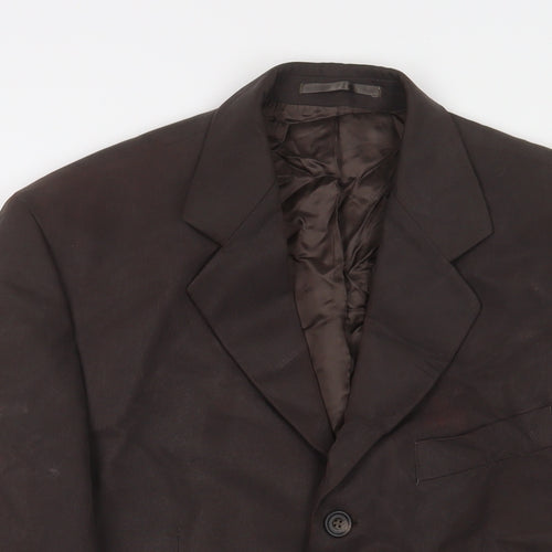 Principles Mens Grey Modal Jacket Suit Jacket Size 38 Regular