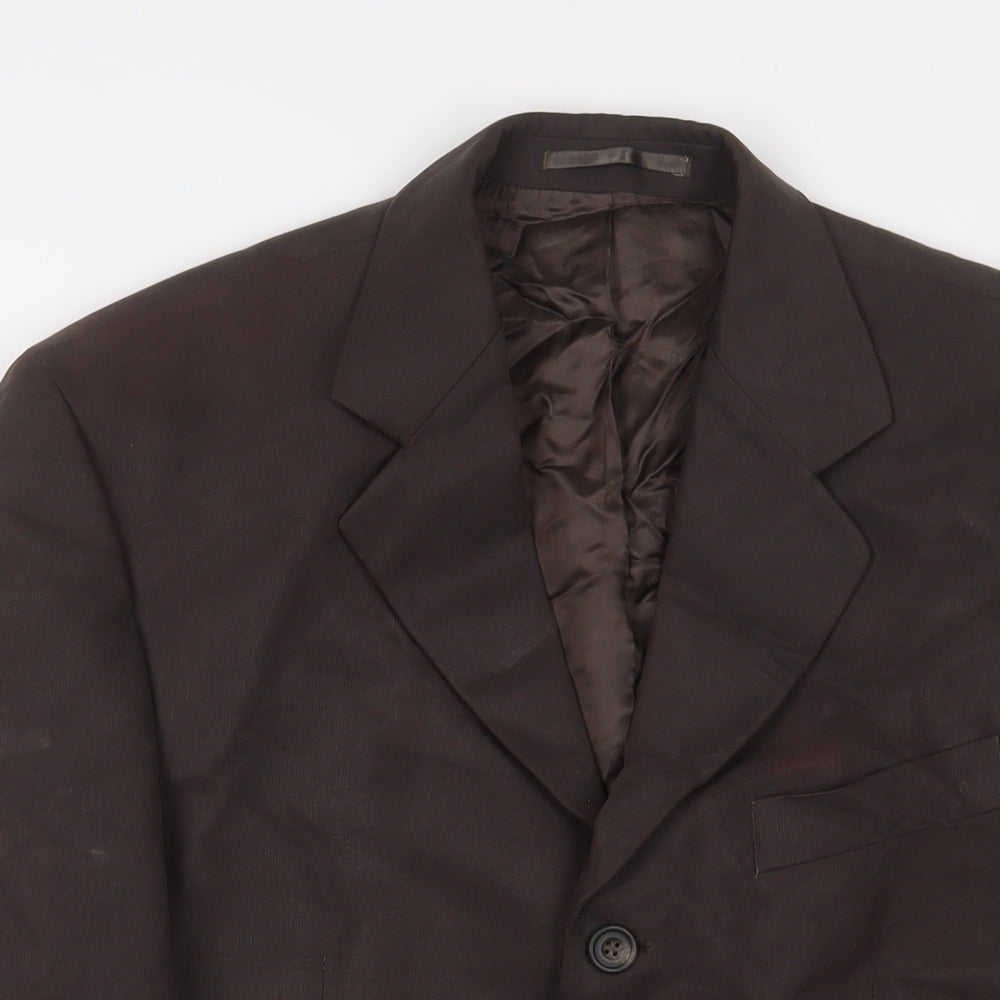 Principles Mens Grey Modal Jacket Suit Jacket Size 38 Regular