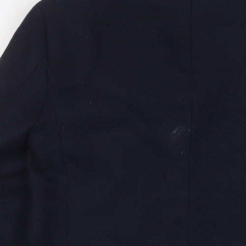 French Connection Mens Blue Wool Jacket Suit Jacket Size 38 Regular