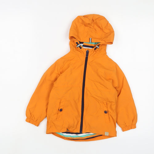 NEXT Boys Orange Jacket Size 2-3 Years Zip