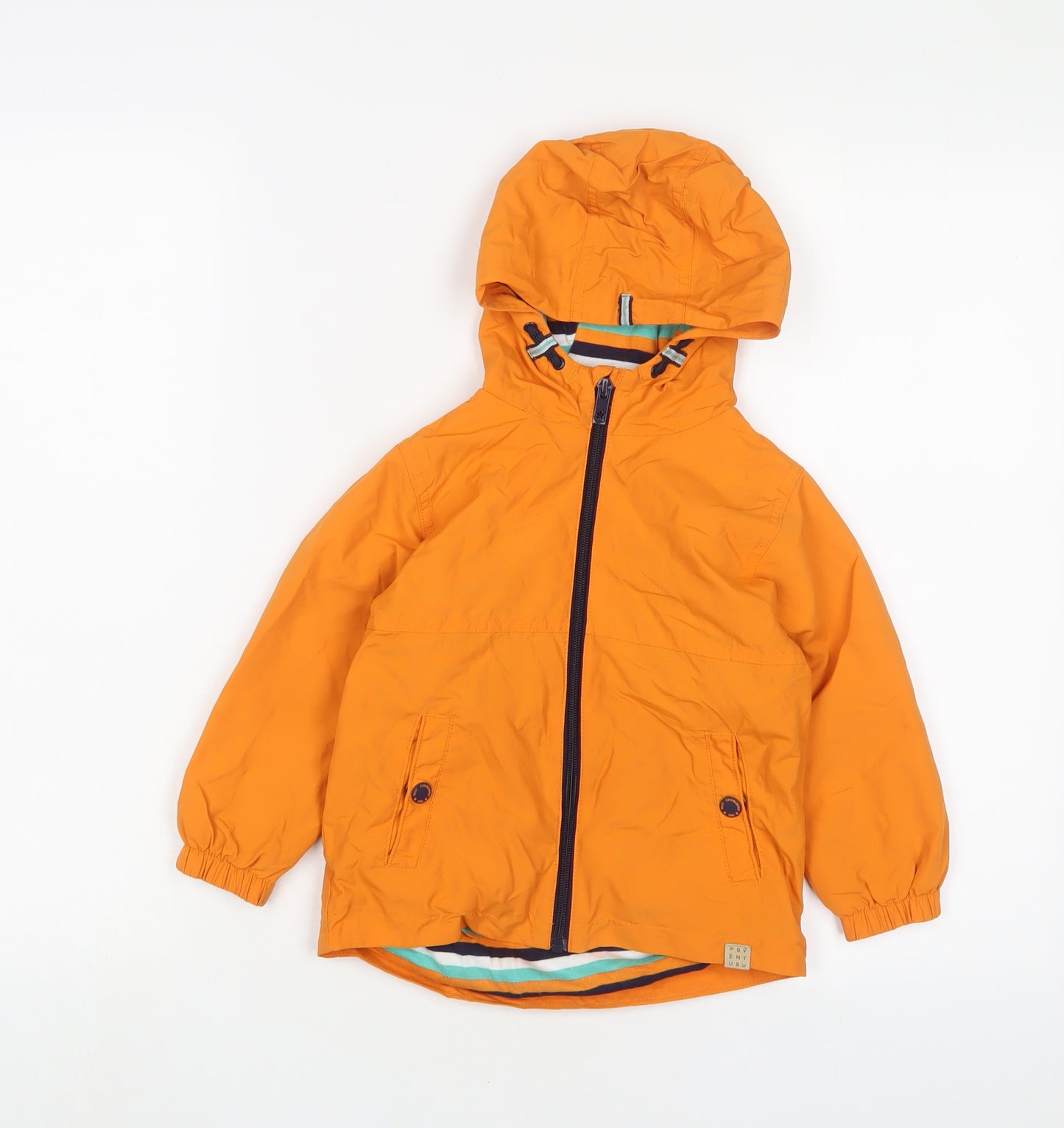 NEXT Boys Orange Jacket Size 2-3 Years Zip