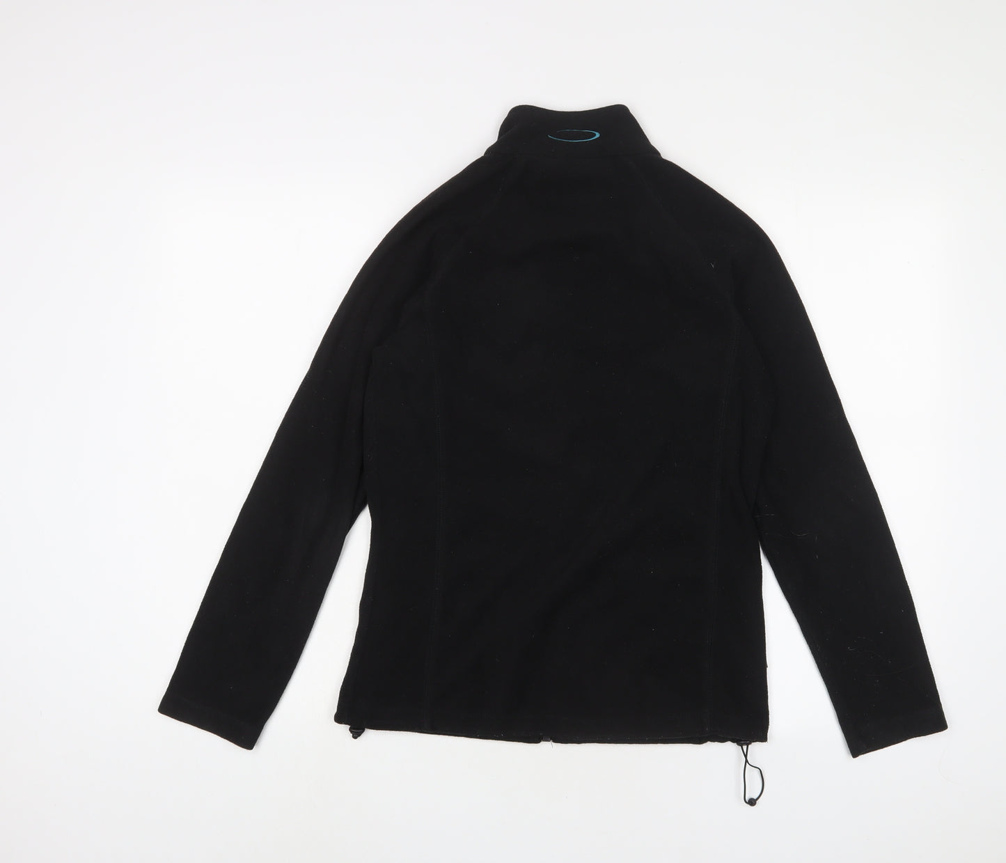 Mountain Life Womens Black Jacket Size 8 Zip - Logo, Embroidered