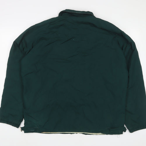 Morton Knight Mens Green Jacket Size L Zip