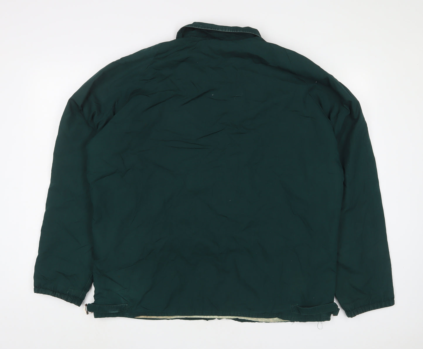 Morton Knight Mens Green Jacket Size L Zip