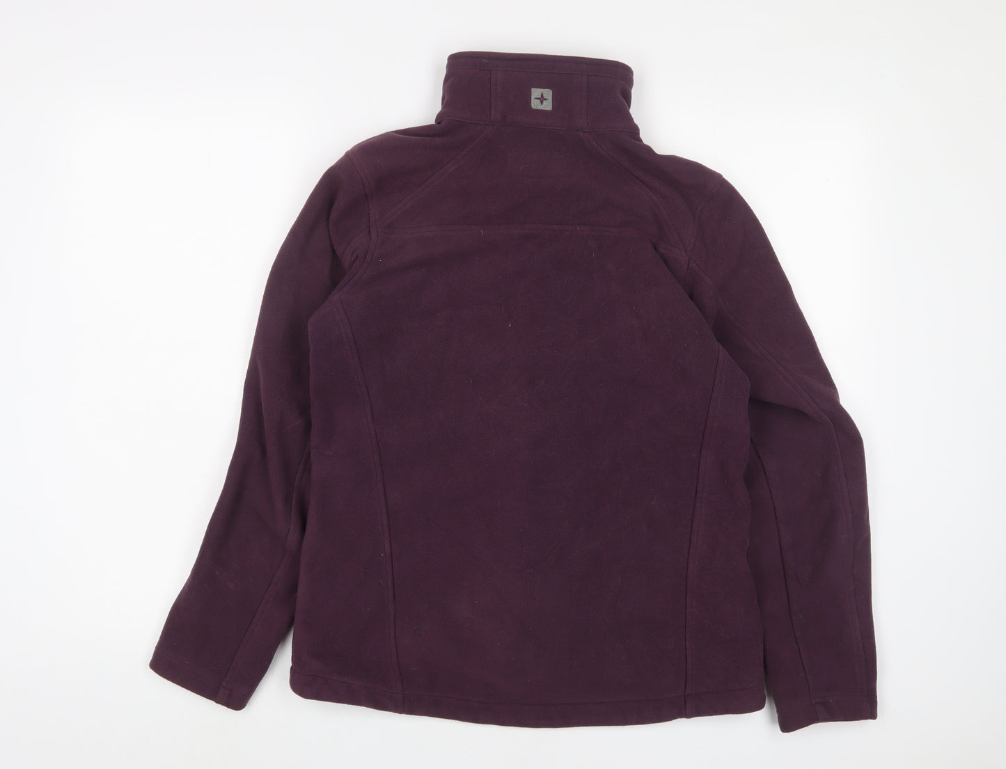 mountain ware' Womens Purple Jacket Size 10 Zip - Zip Pockets