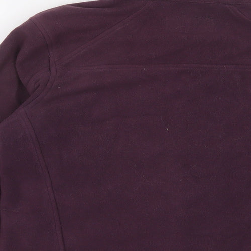 mountain ware' Womens Purple Jacket Size 10 Zip - Zip Pockets