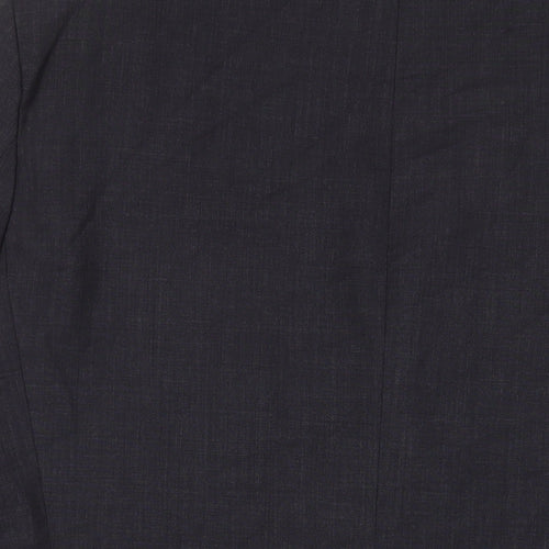 Michael Fraser Mens Blue Wool Jacket Suit Jacket Size 46 Regular