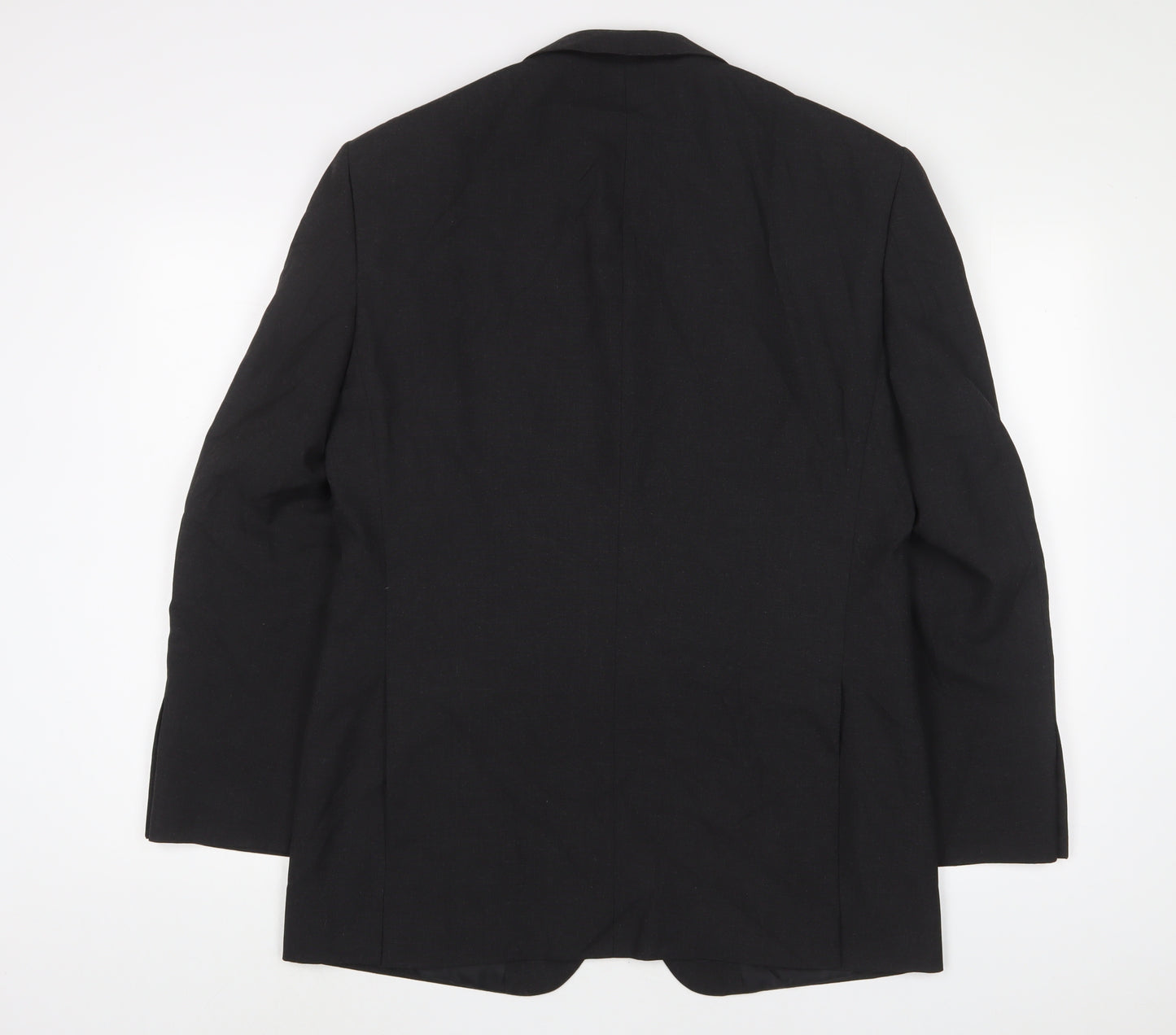 Marks and Spencer Mens Grey Polyester Jacket Suit Jacket Size 38 Regular
