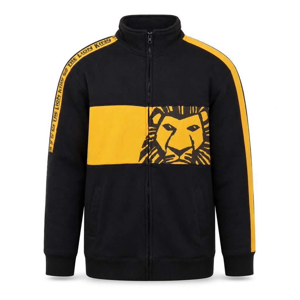 The lion king Mens Grey Cotton Full Zip Sweatshirt Size M