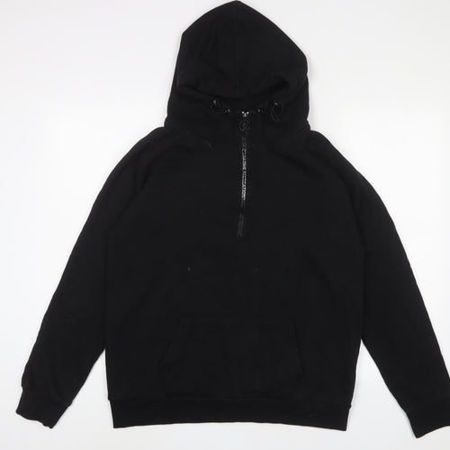 Creative Recreation Mens Black Cotton Pullover Hoodie Size M