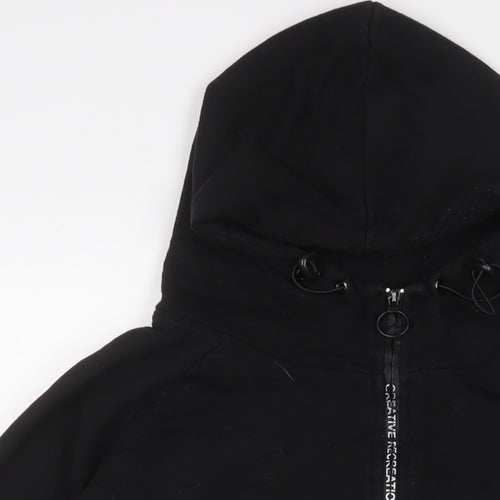 Creative Recreation Mens Black Cotton Pullover Hoodie Size M