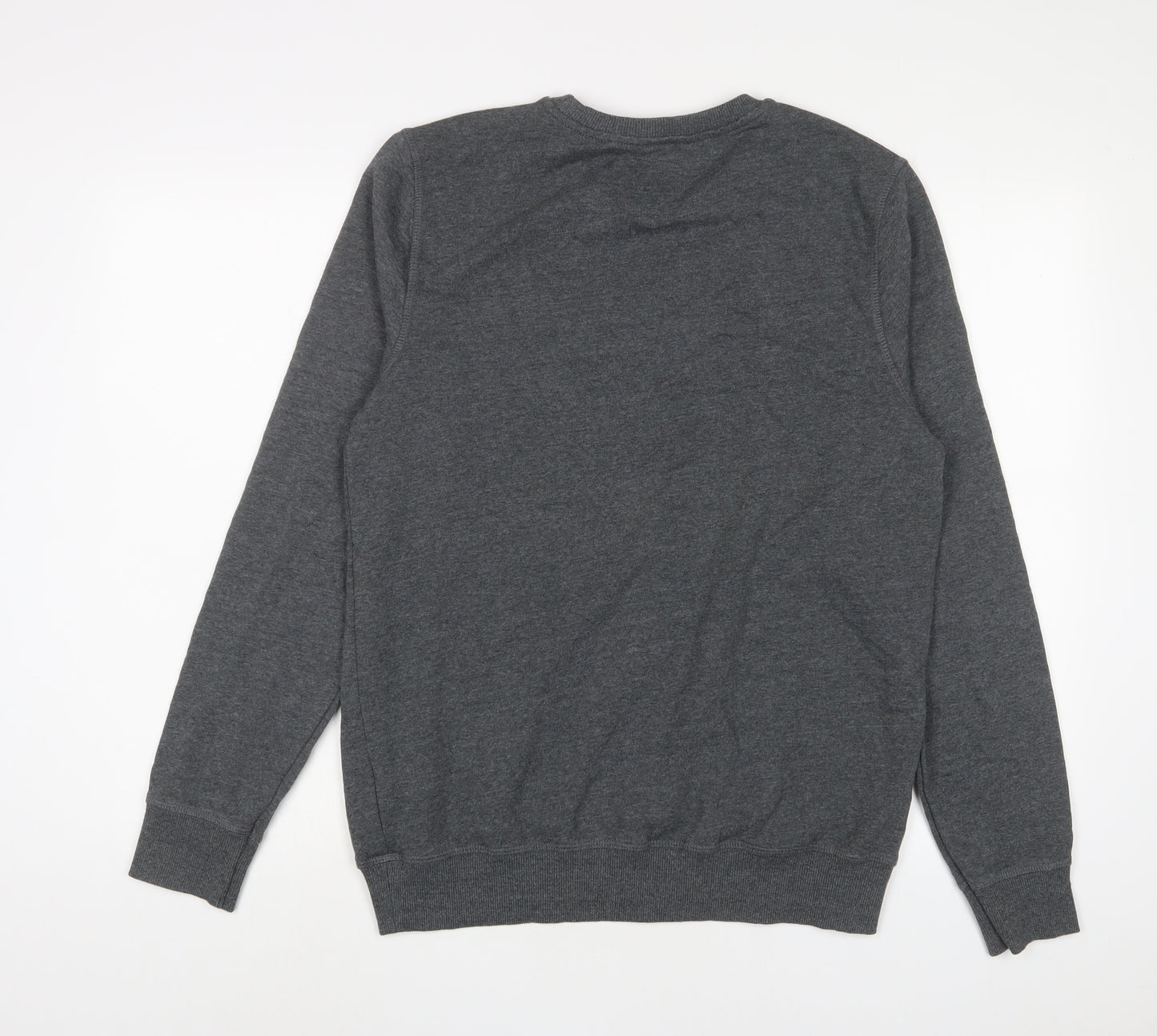 NEXT Mens Grey Cotton Pullover Sweatshirt Size M