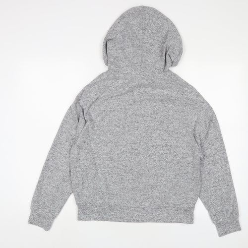 Dorothy Perkins Womens Grey Polyester Pullover Hoodie Size 10 Pullover
