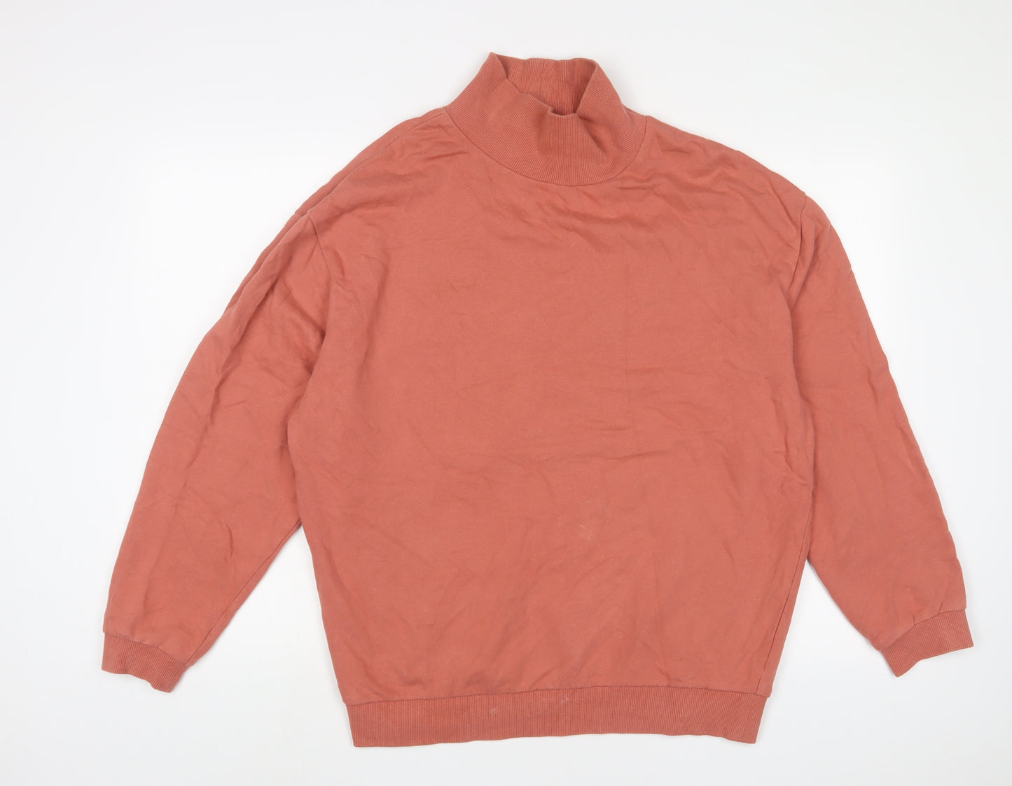 ASOS Womens Pink Cotton Pullover Sweatshirt Size S Pullover