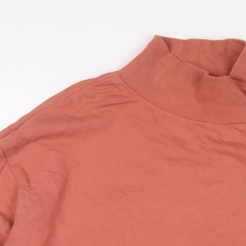 ASOS Womens Pink Cotton Pullover Sweatshirt Size S Pullover