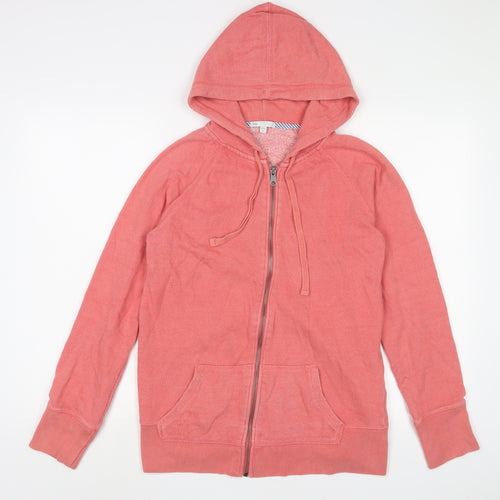 Gap Mens Orange Cotton Full Zip Hoodie Size M