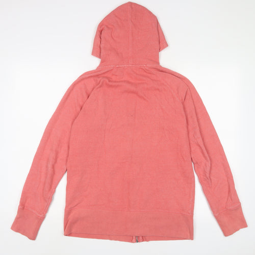 Gap Mens Orange Cotton Full Zip Hoodie Size M