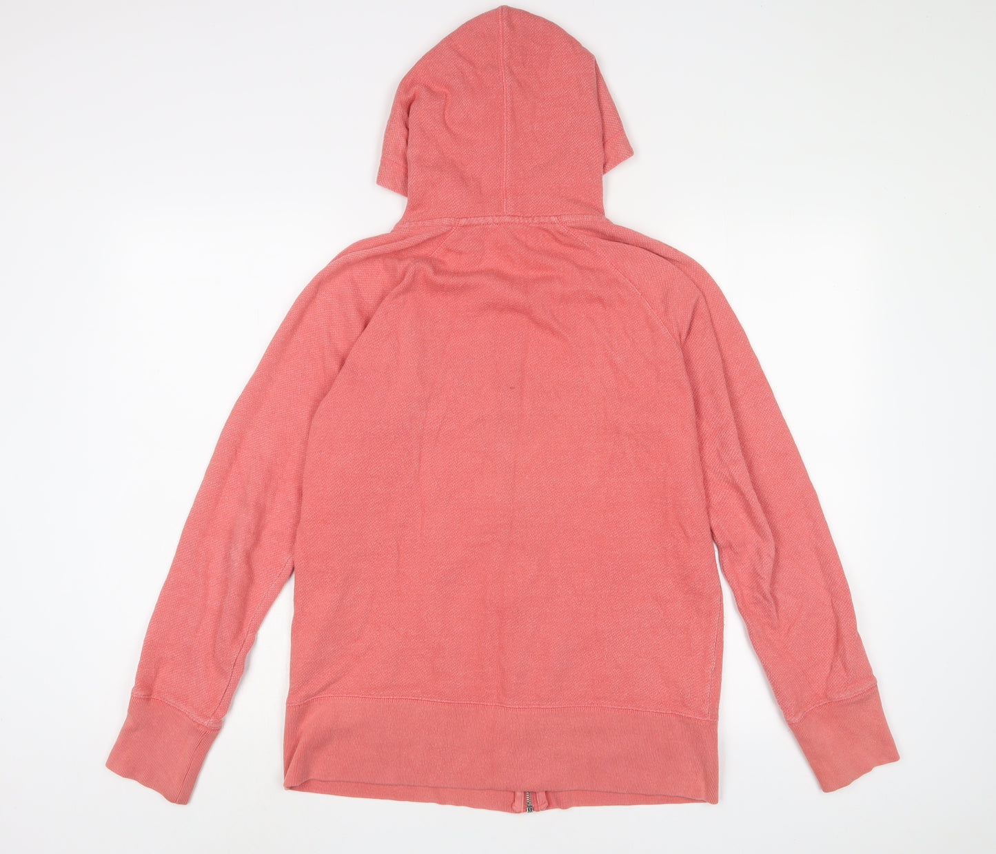 Gap Mens Orange Cotton Full Zip Hoodie Size M