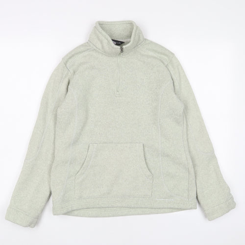 Technicals Womens Green Jacket Size 10 Zip