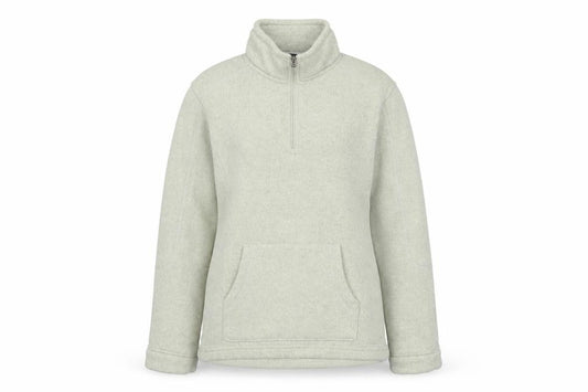 Front view of Technicals women’s green jacket, size UK 10, zip