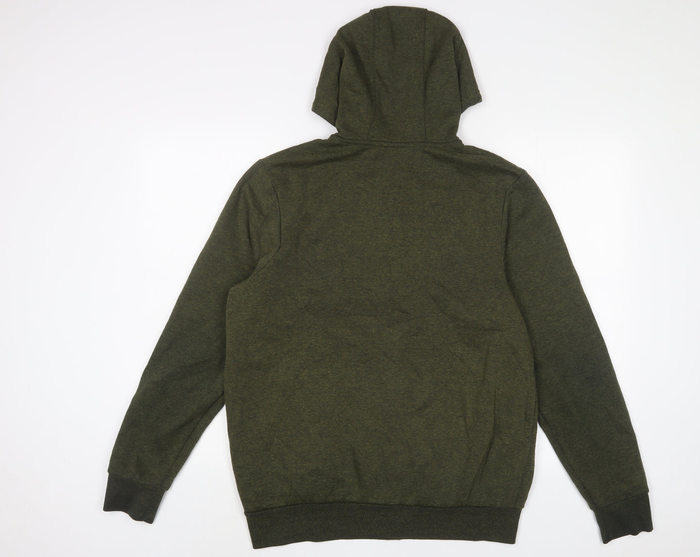 Slazenger Mens Green Polyester Full Zip Hoodie Size S