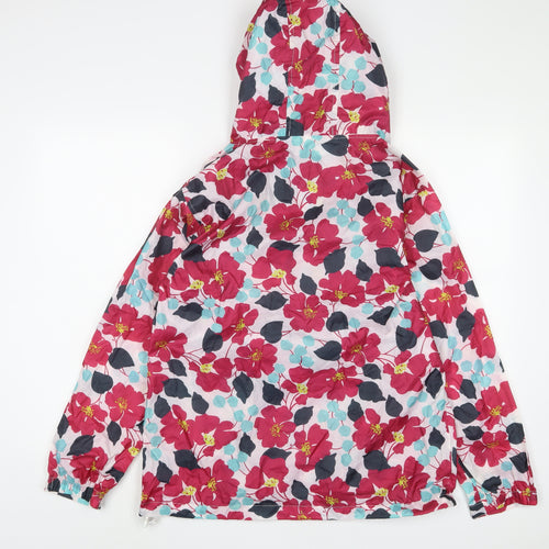 Kag in a bag Womens Pink Floral Jacket Size S Zip