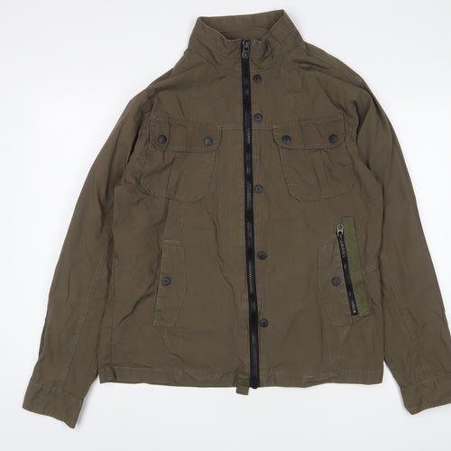 NEXT Mens Green Jacket Size L Zip