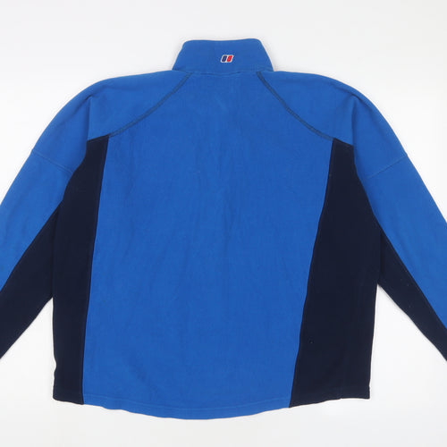 Berghaus Mens Blue Polyester Pullover Sweatshirt Size L