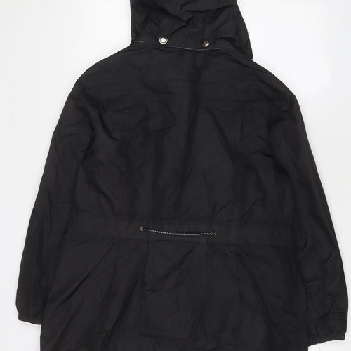 Bonmarché Womens Black Jacket Size 18 Zip