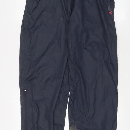 Xtreme Series Mens Blue Polyester Rain Trousers Trousers Size L L31 in Regular