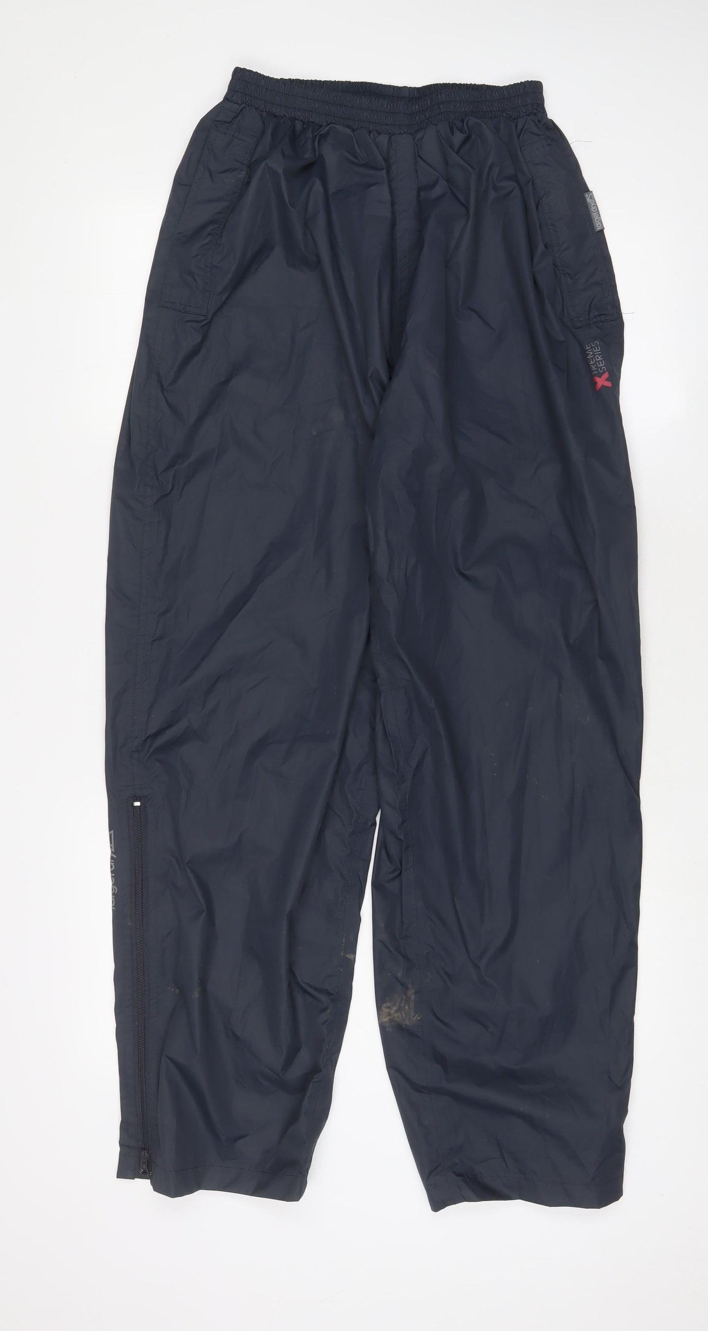 Xtreme Series Mens Blue Polyester Rain Trousers Trousers Size L L31 in Regular