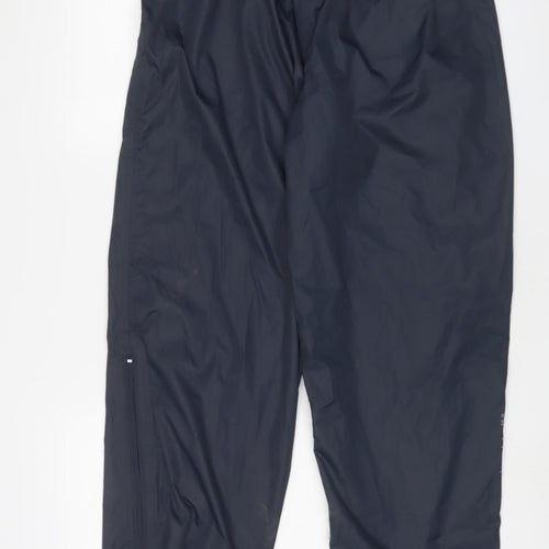 Xtreme Series Mens Blue Polyester Rain Trousers Trousers Size L L31 in Regular