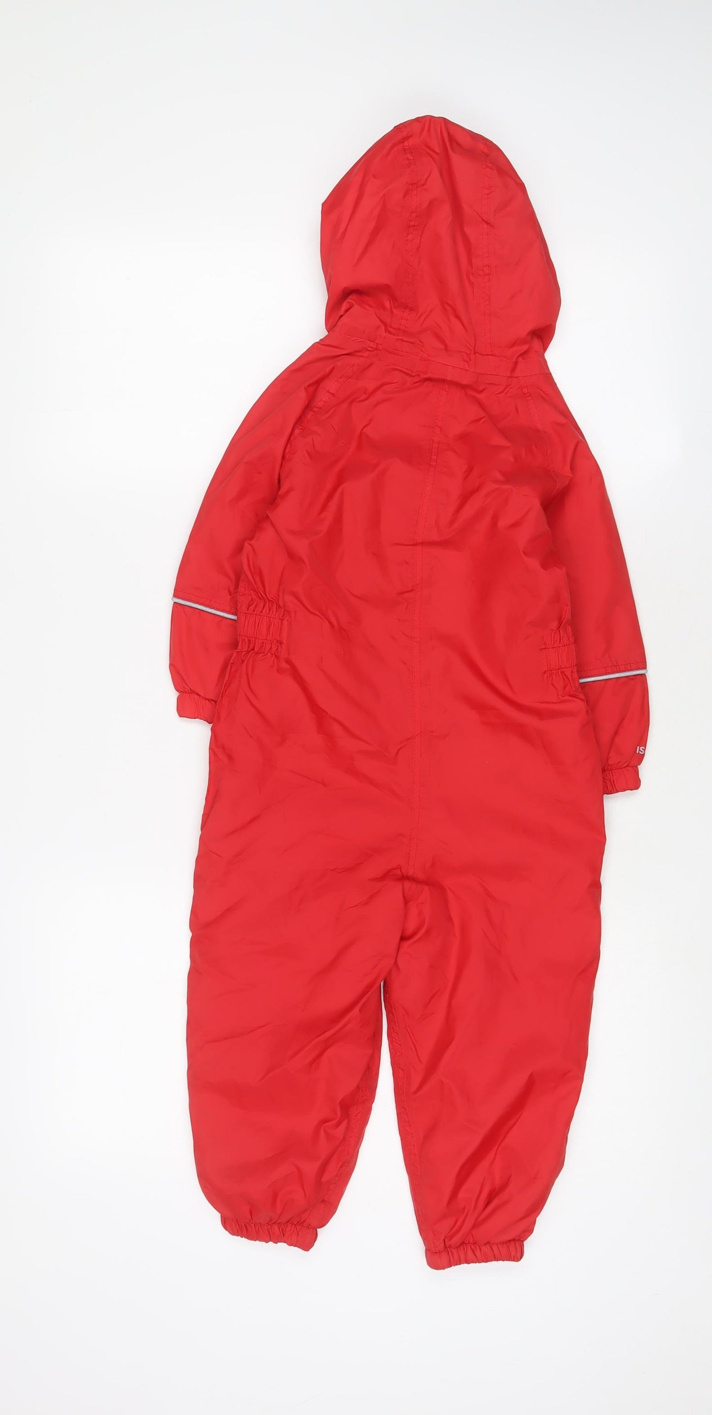 Regatta Boys Red Jacket Poncho Size 2 Years Zip