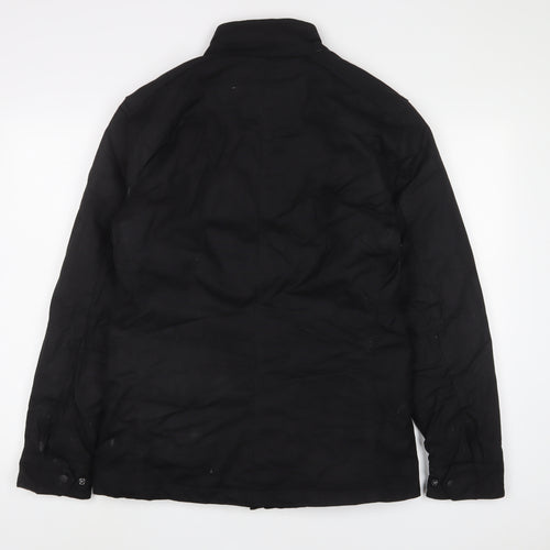Marks and Spencer Mens Black Jacket Size S Zip