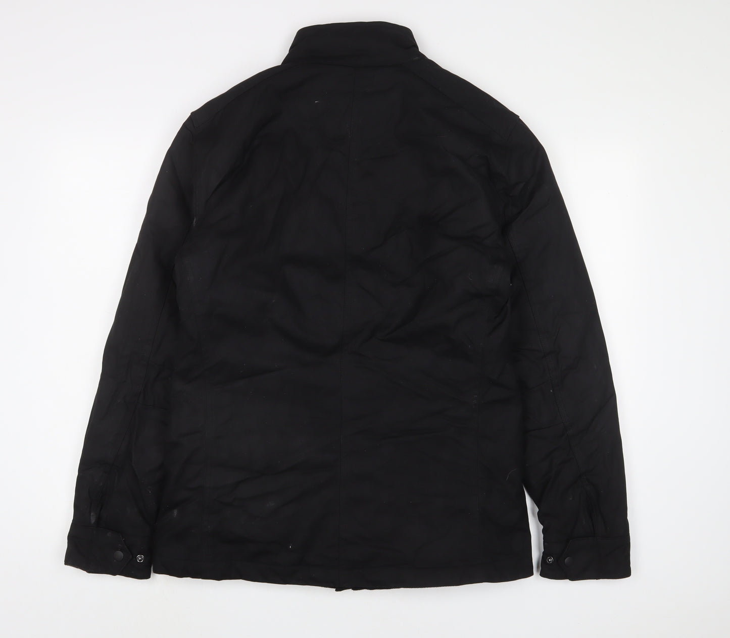 Marks and Spencer Mens Black Jacket Size S Zip
