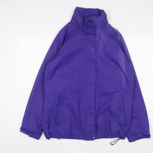 Hi Gear Womens Purple Jacket Size 14 Zip
