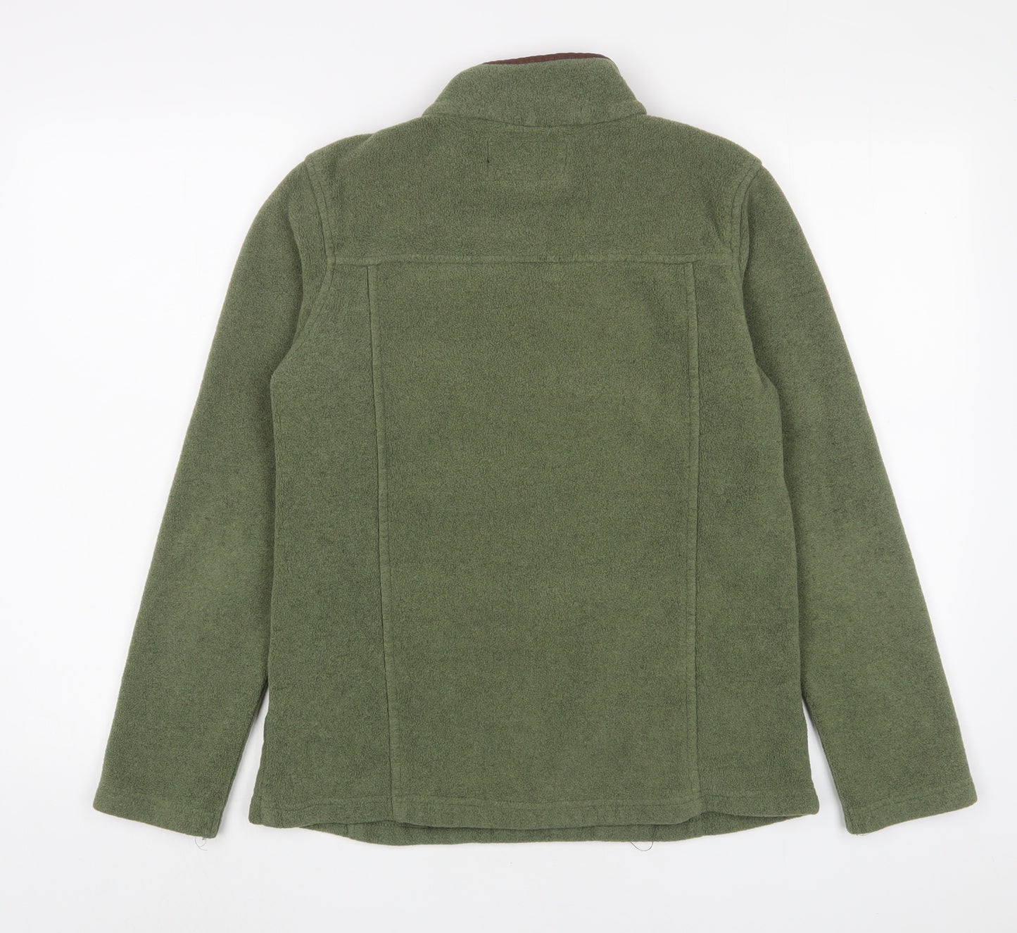Avenue Womens Green Polyester Pullover Sweatshirt Size 10 Zip - Zip Pockets