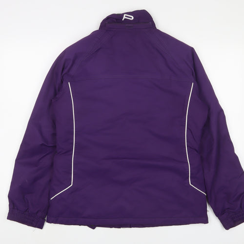 Parallel Womens Purple Jacket Coat Size 10 Zip