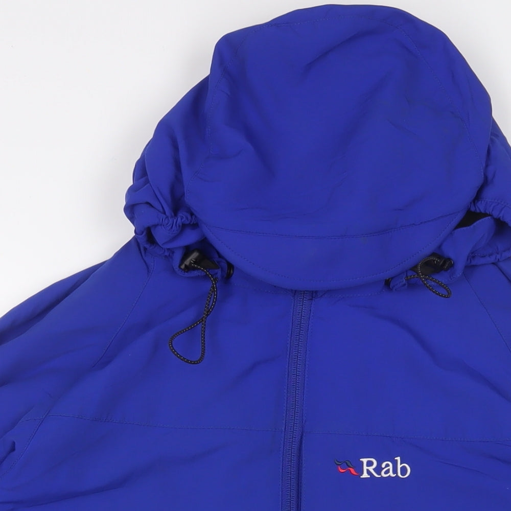 RAB Mens Blue Jacket Coat Size L Zip