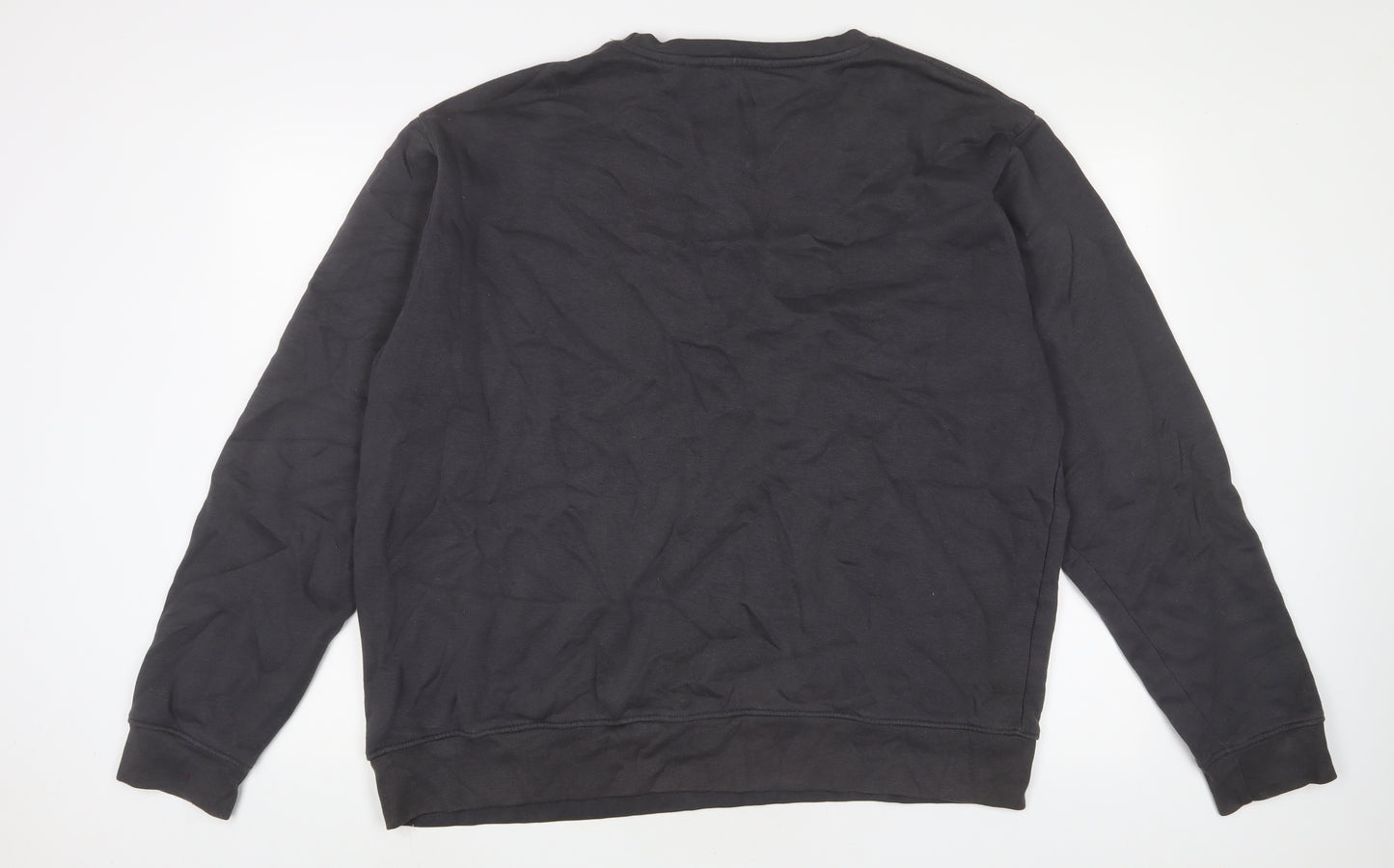 Kangaroo Poo Mens Grey Cotton Pullover Sweatshirt Size 3XL
