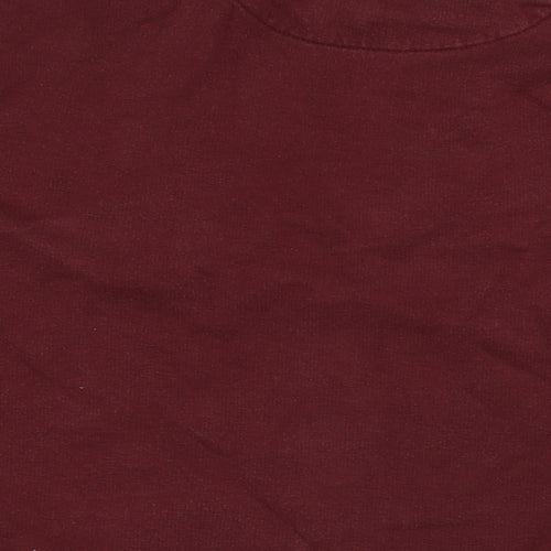 Jack Wills Mens Red Cotton Pullover Sweatshirt Size M