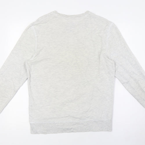 Burton Mens Grey Cotton Pullover Sweatshirt Size S - New york