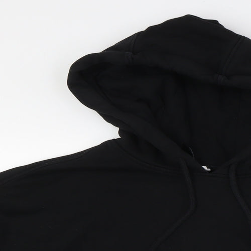 Divided by H&M Mens Black Cotton Pullover Hoodie Size M - NASA