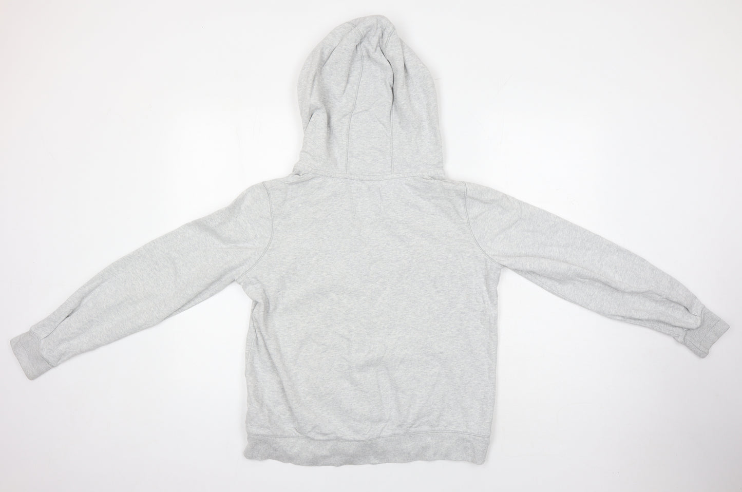 NEXT Womens Grey 100% Cotton Full Zip Hoodie Size 12