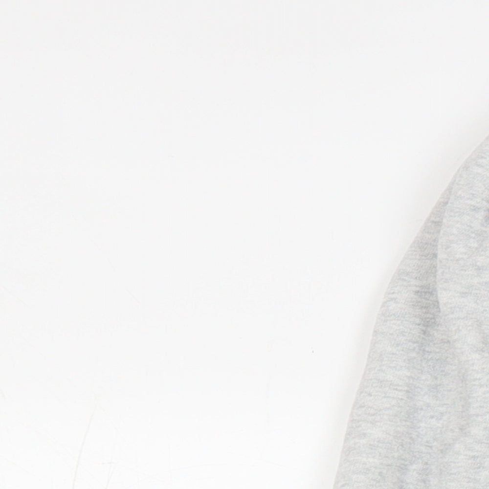 NEXT Womens Grey 100% Cotton Full Zip Hoodie Size 12