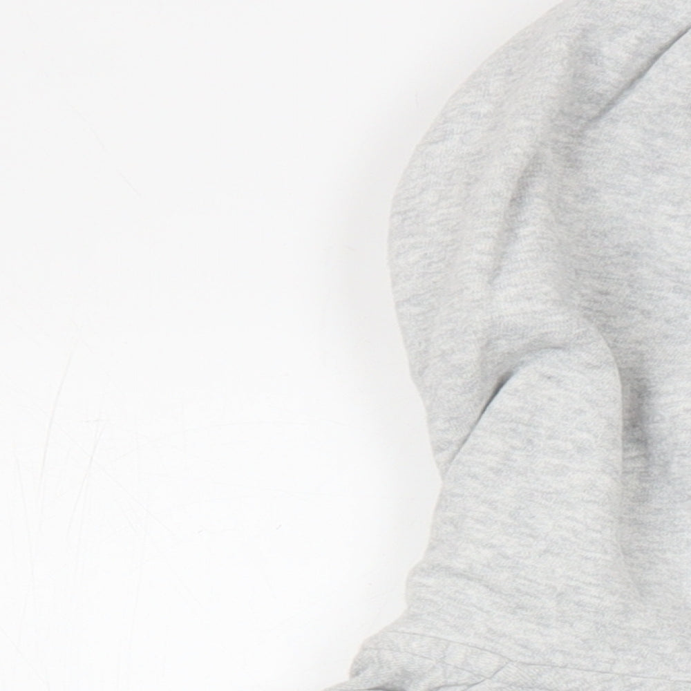 NEXT Womens Grey 100% Cotton Full Zip Hoodie Size 12